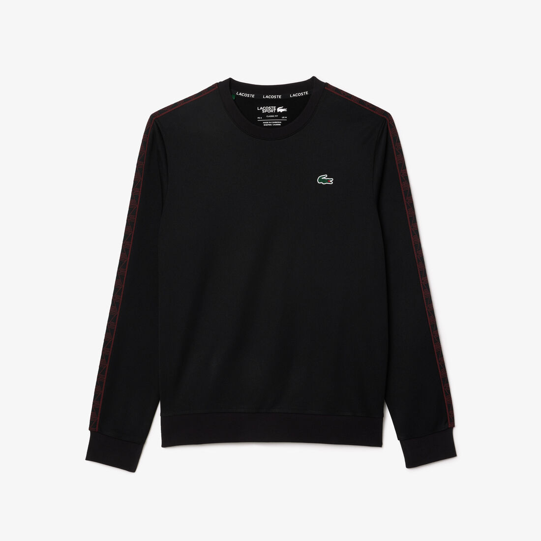 Jacquard Interlock Tennis Sweatshirt - SH2645-00-031