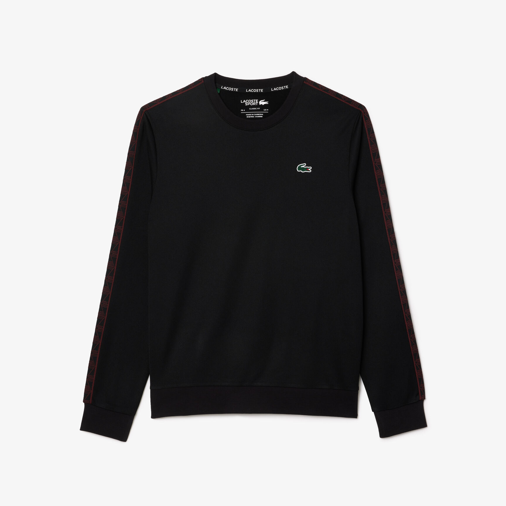 Jacquard Interlock Tennis Sweatshirt Jacquard Interlock Tennis Sweatshirt - SH2645-00-031