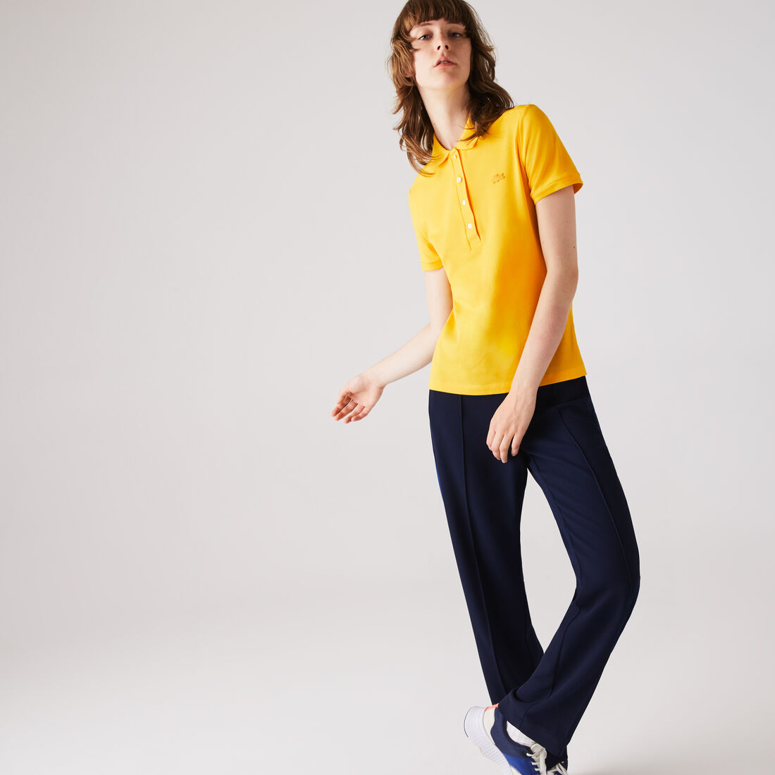 L.12.D Slim Fit Stretch Petit Pique Polo Shirt L.12.D Slim Fit Stretch Petit Pique Polo Shirt