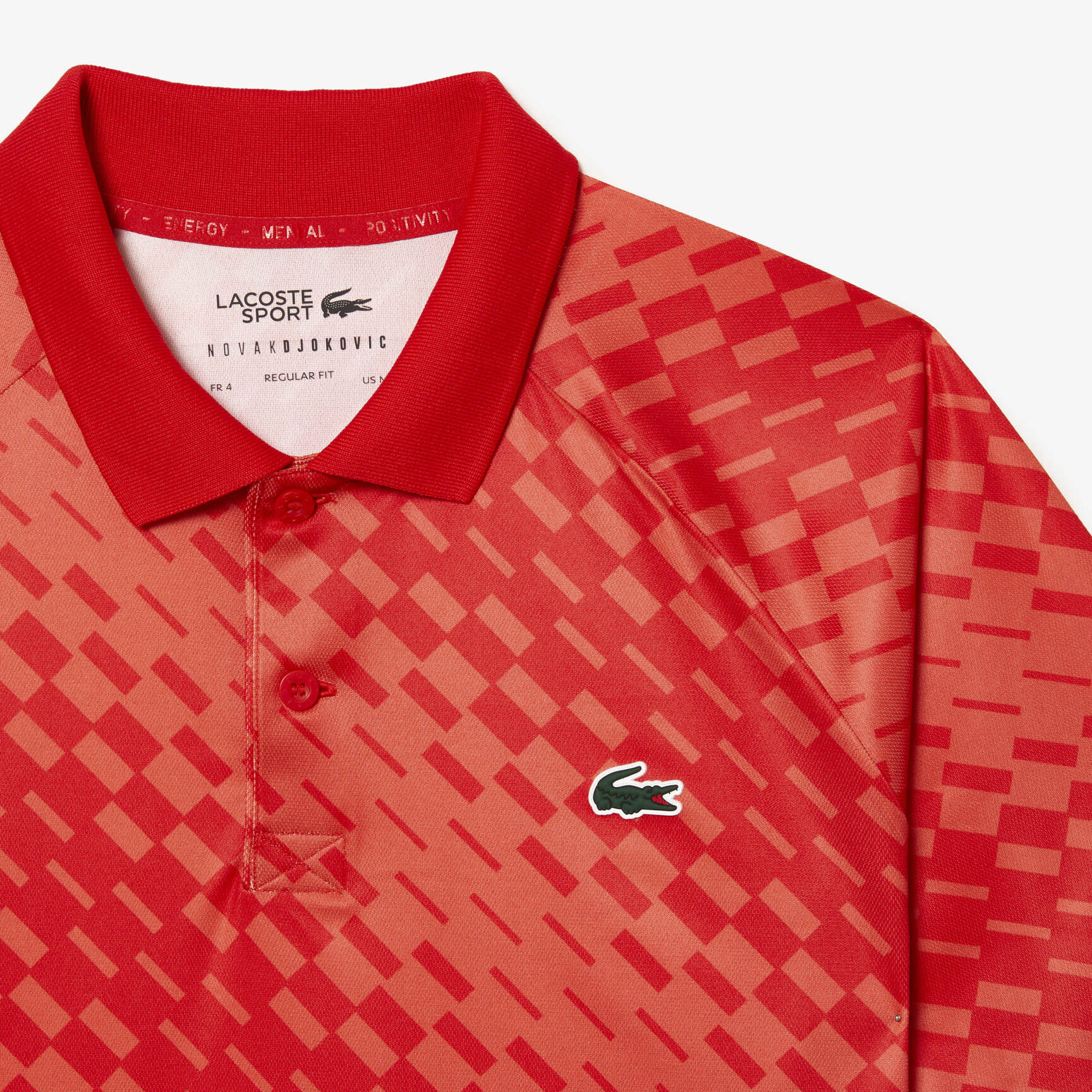 Men's Lacoste Tennis x Novak Djokovic Printed Polo Shirt