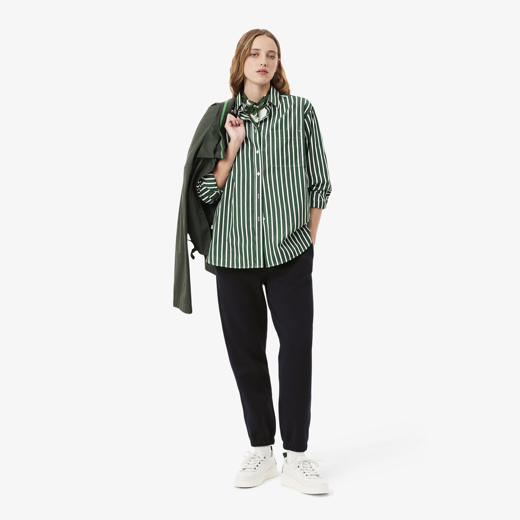 Cotton Blend Sweatpants - XF7077-00-HDE