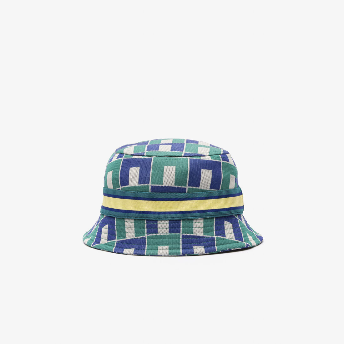 Interlock Jacquard Patterned Bucket Hat Interlock Jacquard Patterned Bucket Hat - RK7002-00-IS8