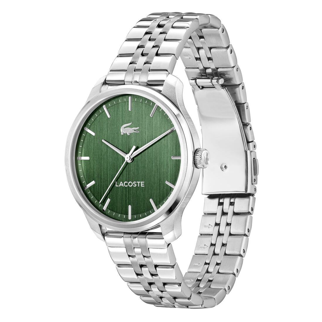 ساعة ستانلس ستيل للرجال Stainless Steel Men's Watch - 2011510-SILVER