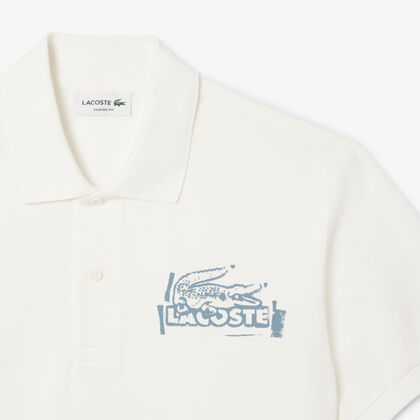 Classic Fit Printed L.12.12 Polo Shirt