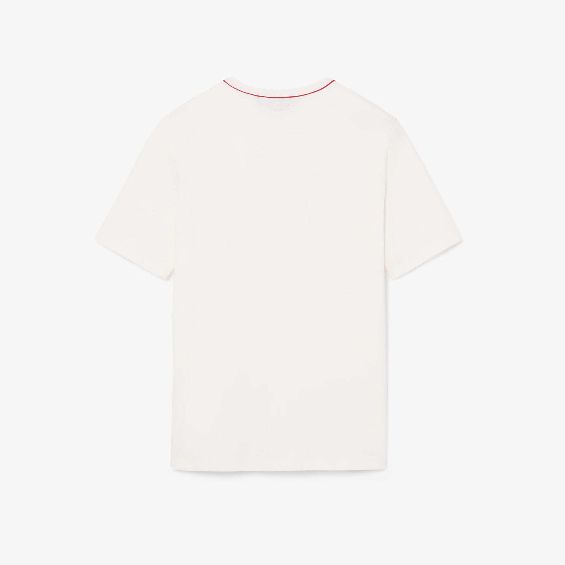 lacoste runway tennis print t shirt