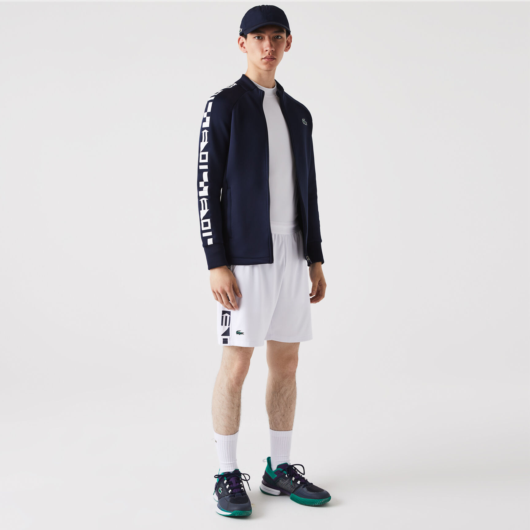 Men's Lacoste SPORT Contrast Print Tennis Shorts Men's Lacoste SPORT Contrast Print Tennis Shorts