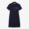 lacoste women s contrast branded two ply jersey polo dress