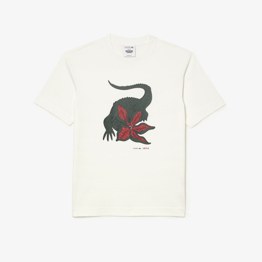 Men's Lacoste x Netflix Organic Cotton T-shirt Men's Lacoste x Netflix Organic Cotton T-shirt