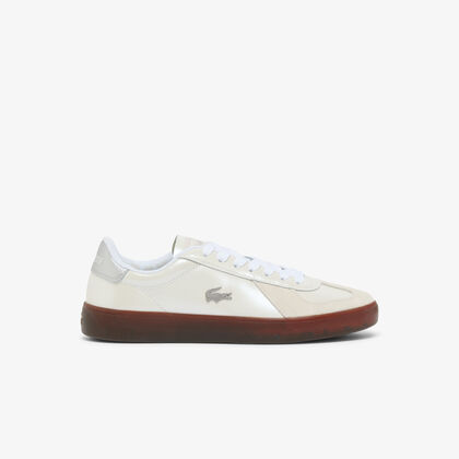lacoste women s baseshot pro leather sneakers