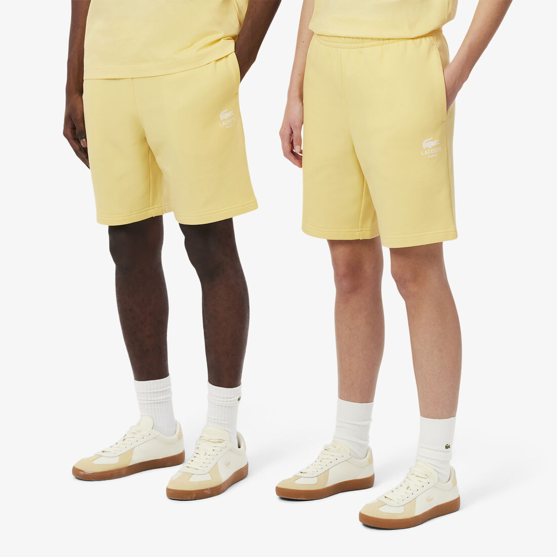 شورت من القطن المطبوع Printed cotton fleece shorts - GH0990-00-107