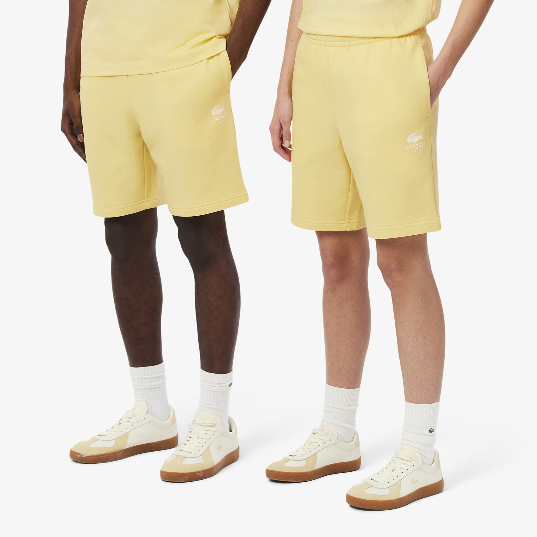 شورت من القطن المطبوع Printed cotton fleece shorts - GH0990-00-107