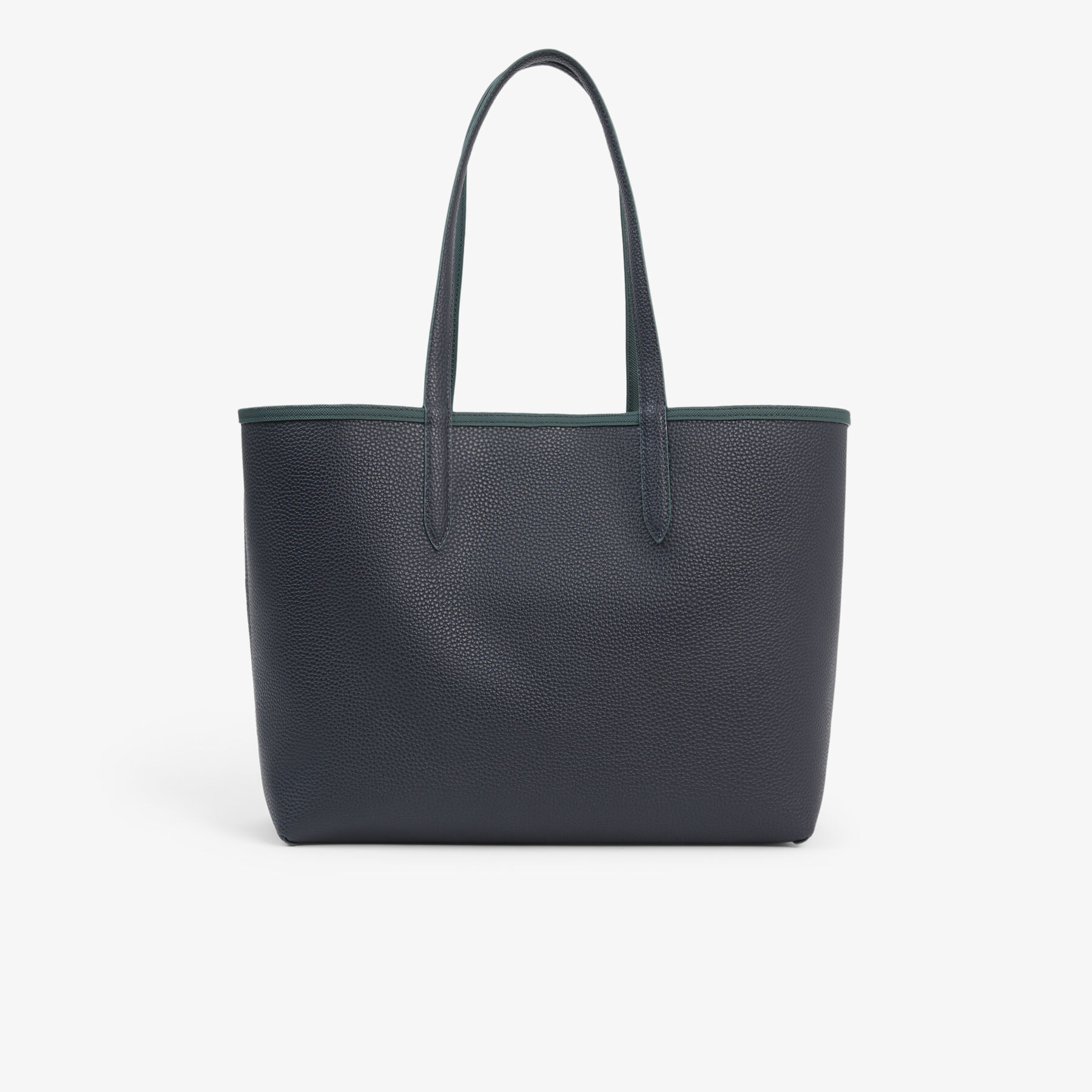 lacoste reversible tote with pouch