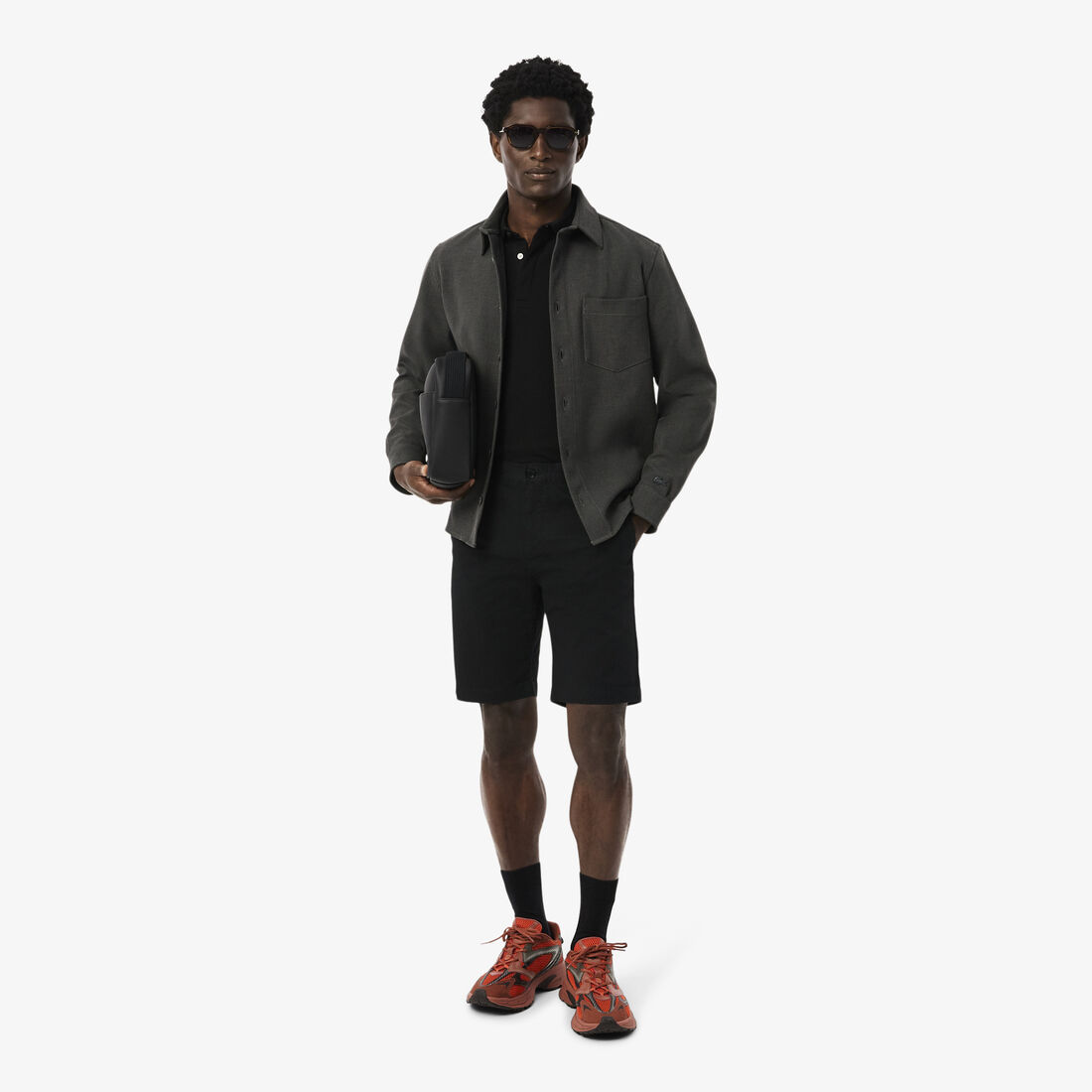 Slim Fit Stretch Cotton Chino Shorts Slim Fit Stretch Cotton Chino Shorts - FH3347-00-031