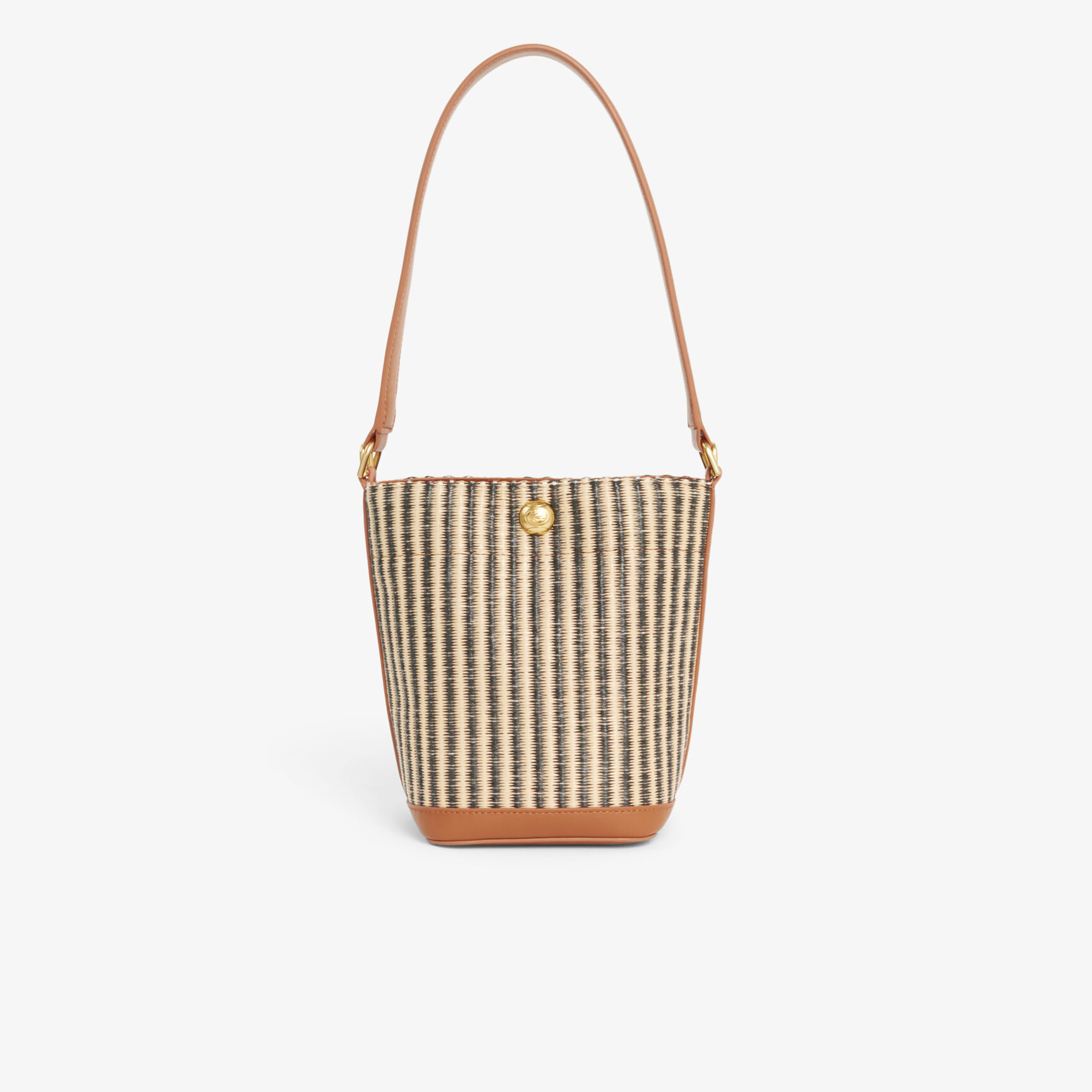 Small Summer Pack Raffia Bucket Bag Small Summer Pack Raffia Bucket Bag - NF5246PB-T46