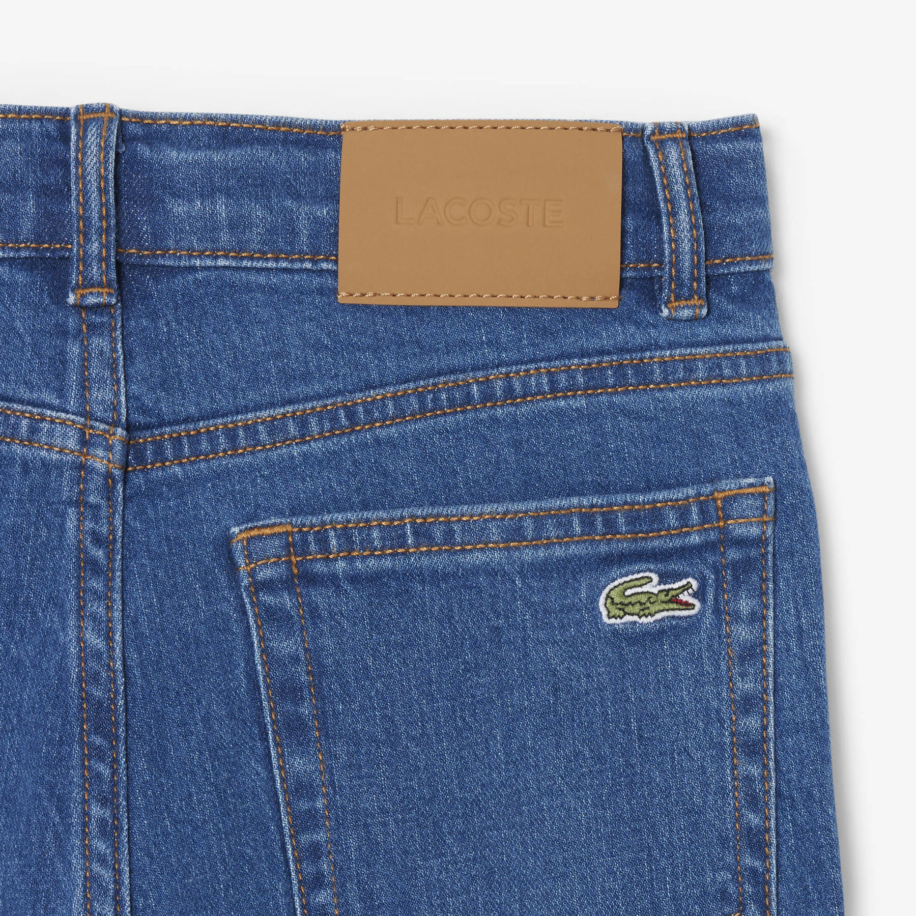 5 Pocket Stretch Denim Jeans lacoste 5 pocket stretch denim jeans