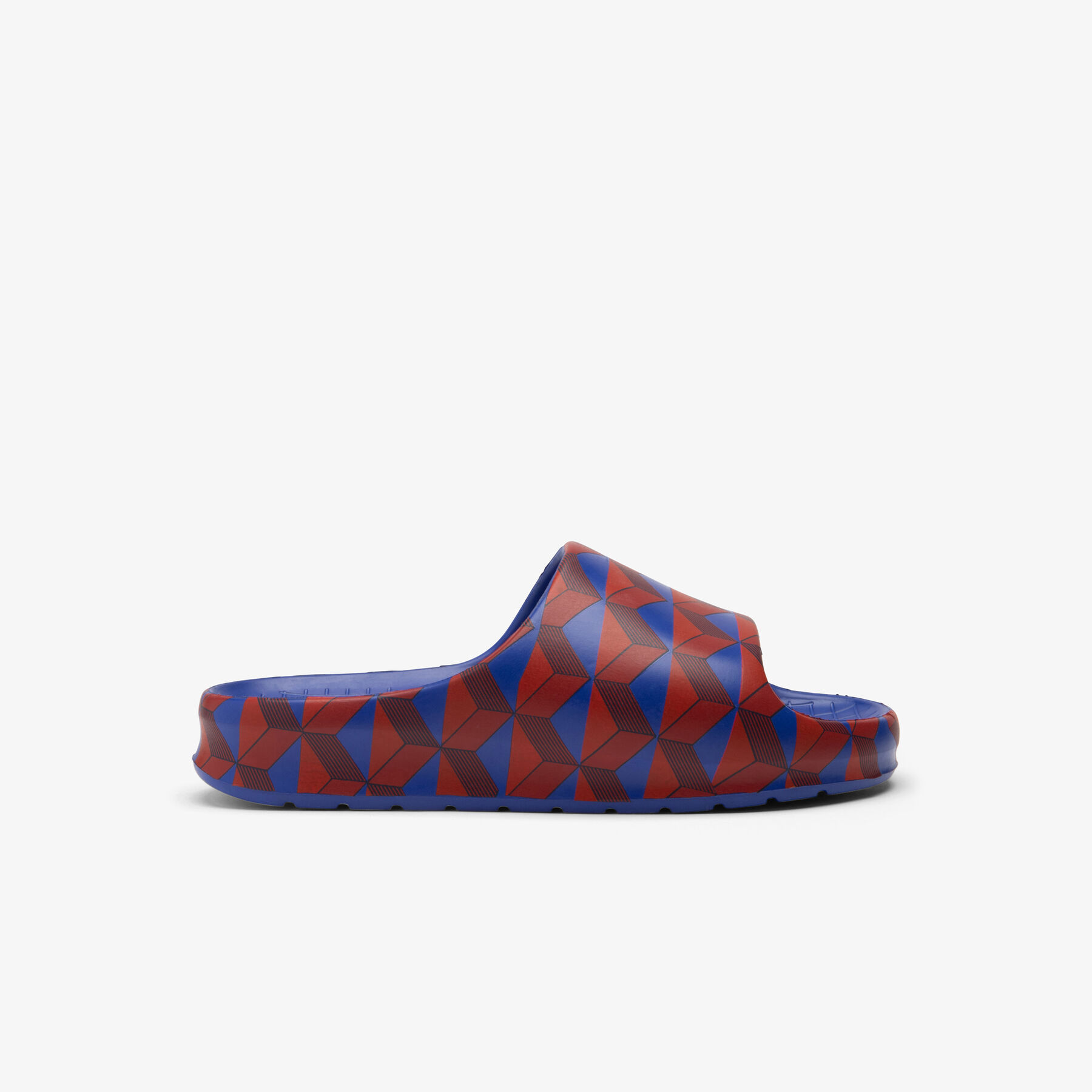lacoste men s serve slide 2 0 printed