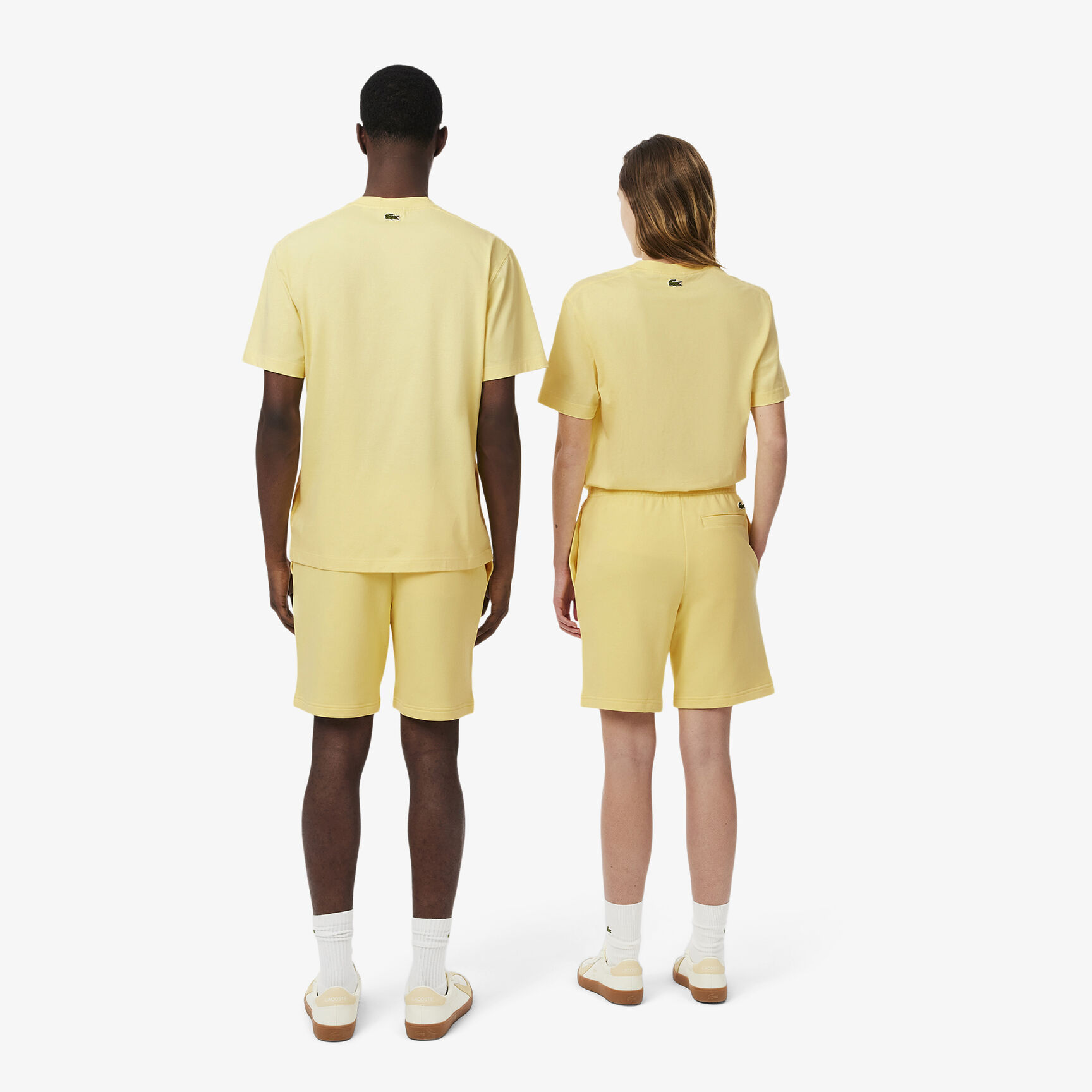 شورت من القطن المطبوع Printed cotton fleece shorts - GH0990-00-107