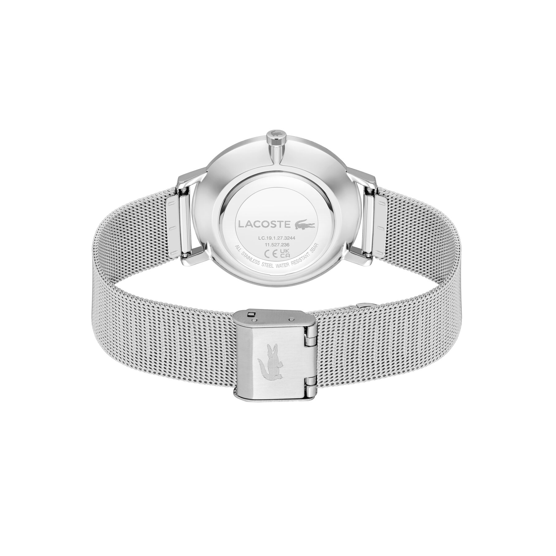 Lacoste Crocorigin Women's Silver Dial Watch WATCH - 2001472-SIL
