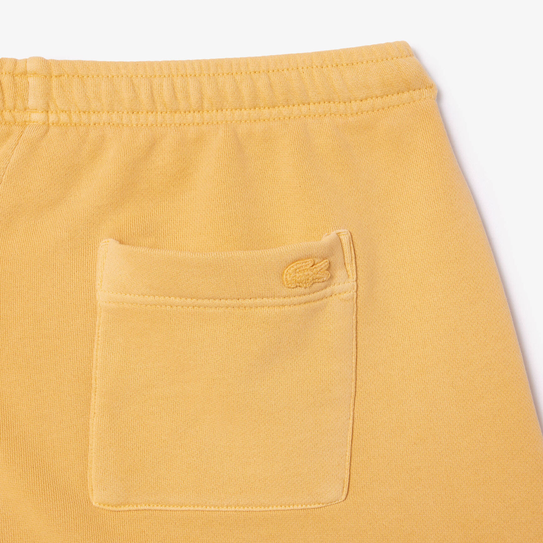 شورت قصير من الصوف القطني المصبوغ طبيعيًا Natural Dyed Short Cotton Fleece Shorts - GF7278-00-IVX