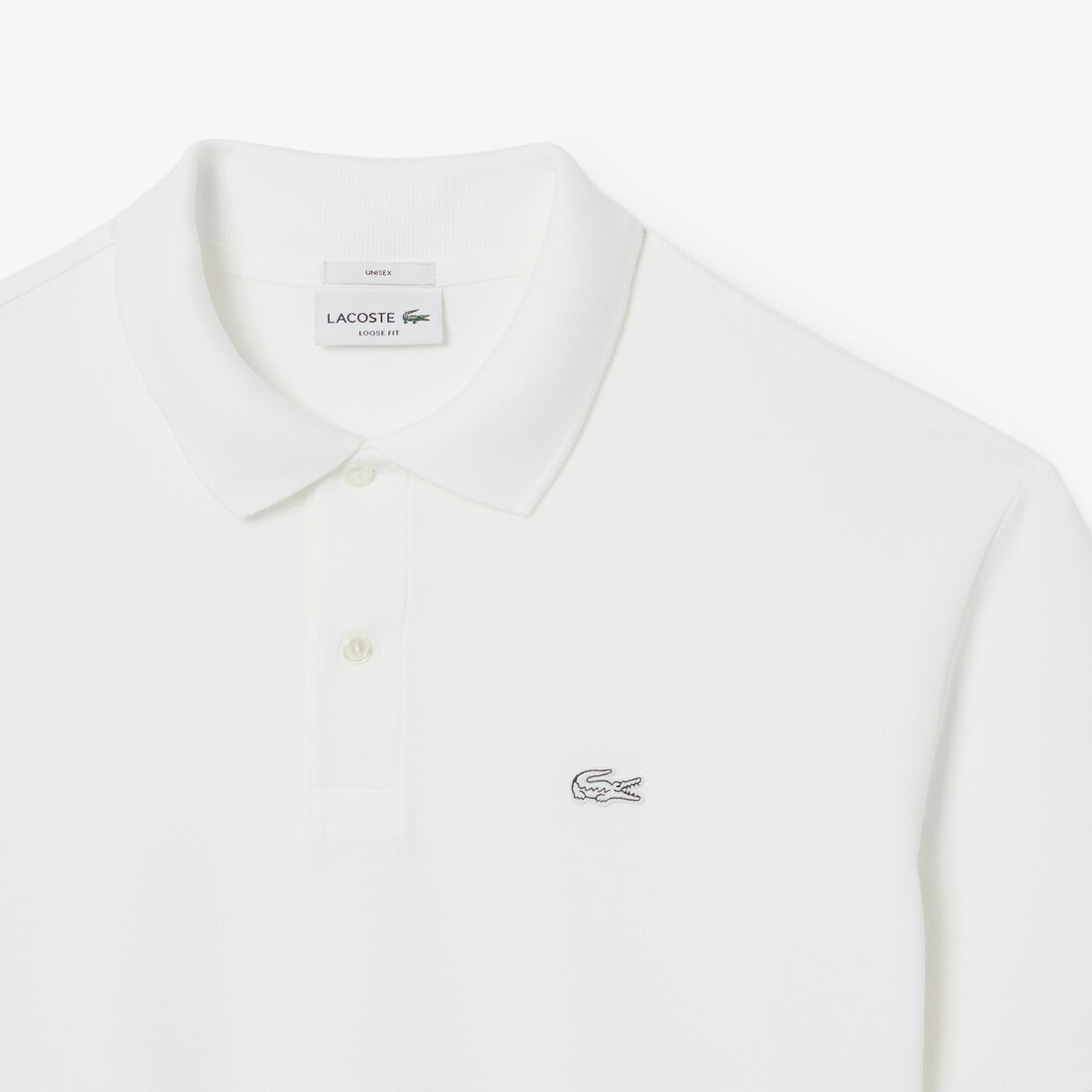 Loose Fit Heavy Pique Polo Shirt Loose Fit Heavy Pique Polo Shirt - PH7757-00-001