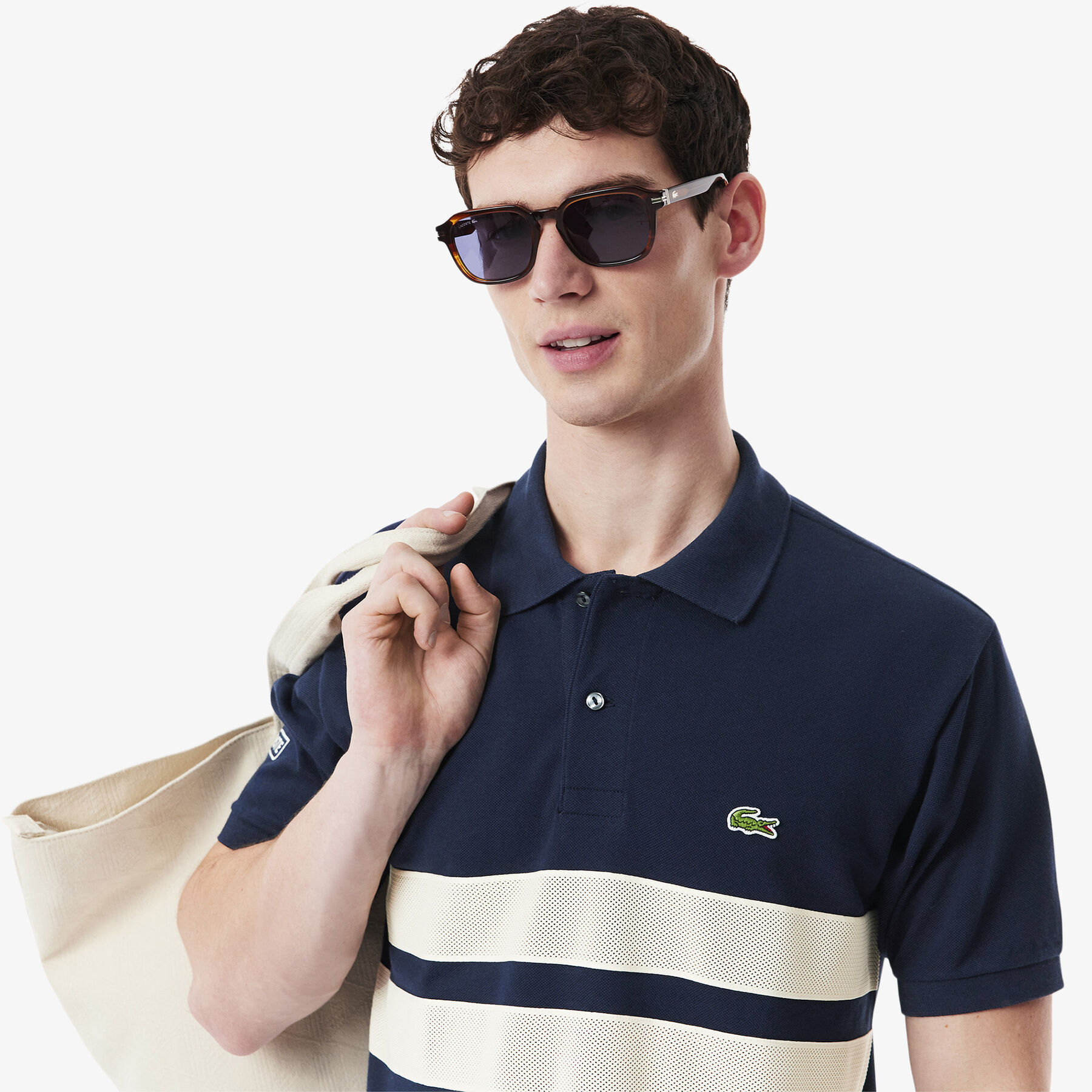 French Made Classic Fit L.12.12 Polo Shirt - PH9760-00-166