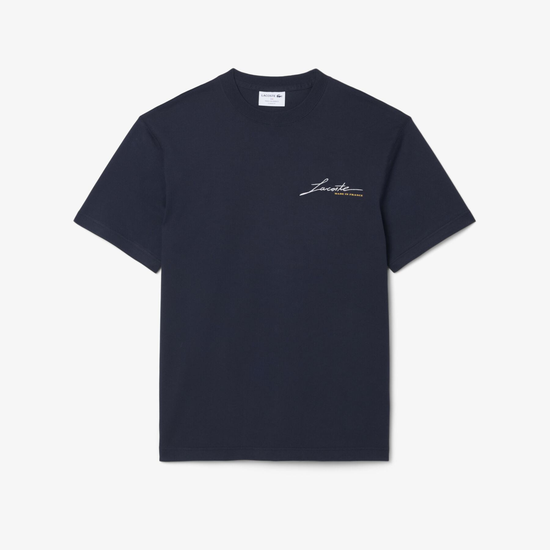 French Made Signature Embroidery T-shirt French Made Signature Embroidery T-shirt - TH8606-00-MXQ