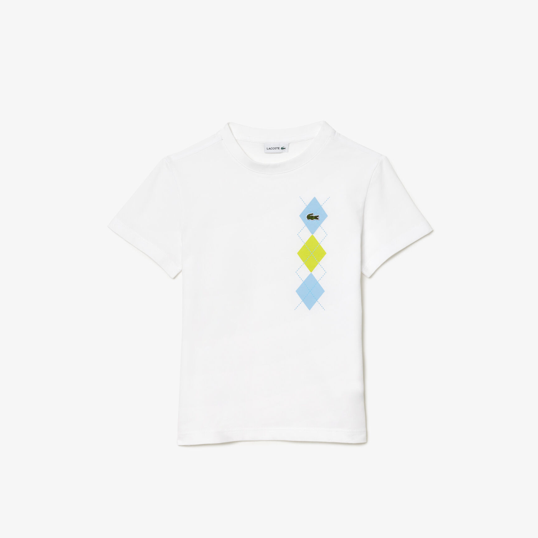 Argyle Print T-shirt - TJ2443-00-001