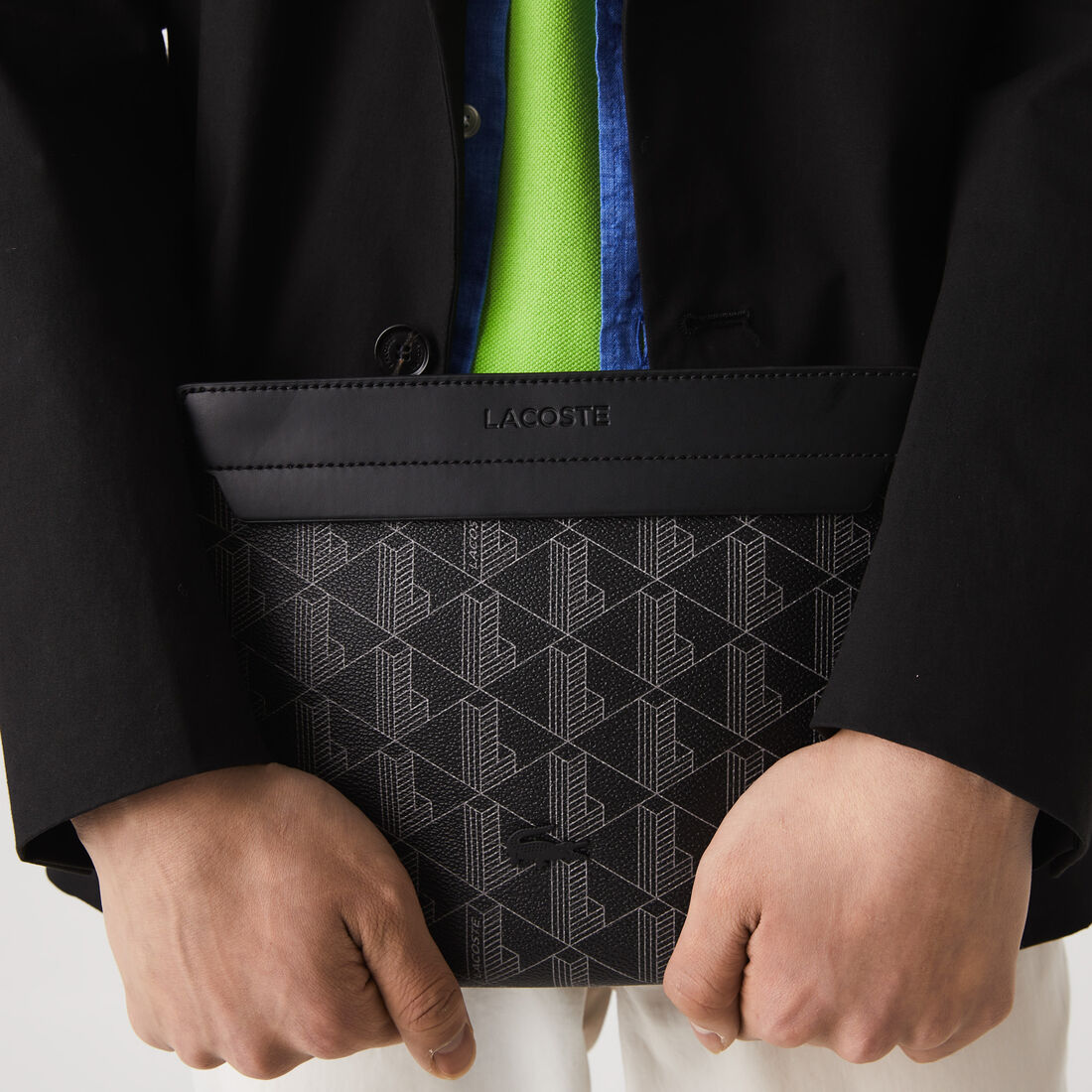 حقيبة مستحضرات العناية الشخصية ذا بليند قنب بنقشة شعار الماركة للرجال حقيبة مستحضرات العناية الشخصية ذا بليند قنب بنقشة شعار الماركة للرجال