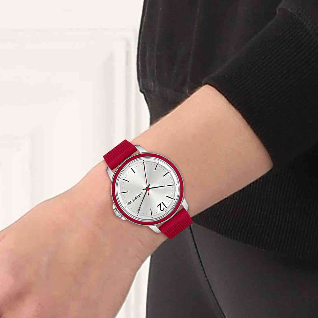 Women Slice Quartz Watch Women Slice Quartz Watch - 2001199-RED