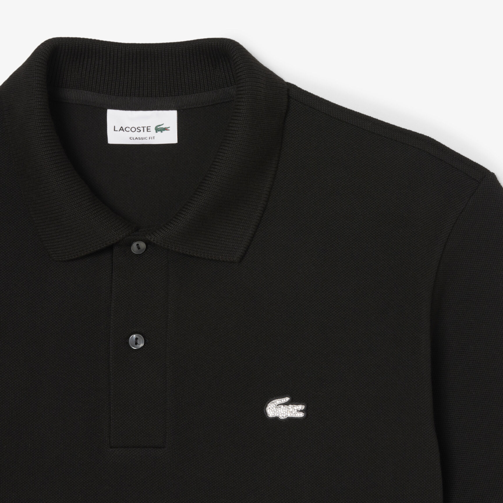 Classic Fit Diamante Crocodile Pique Polo Shirt - PH6884-00-031