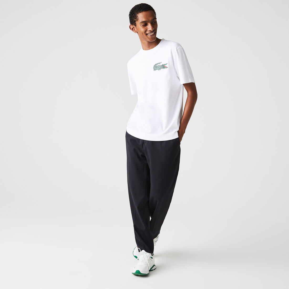 تيشيرت قطن عضوي مطرز للرجال مجموعة Made In France