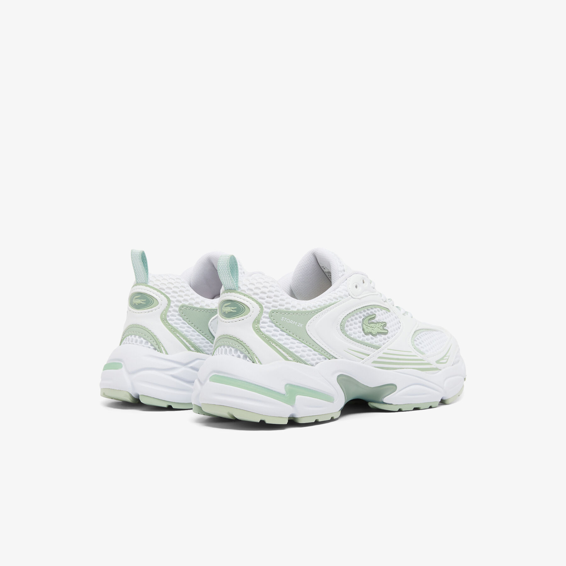 lacoste women s storm 96 2k leather sneakers