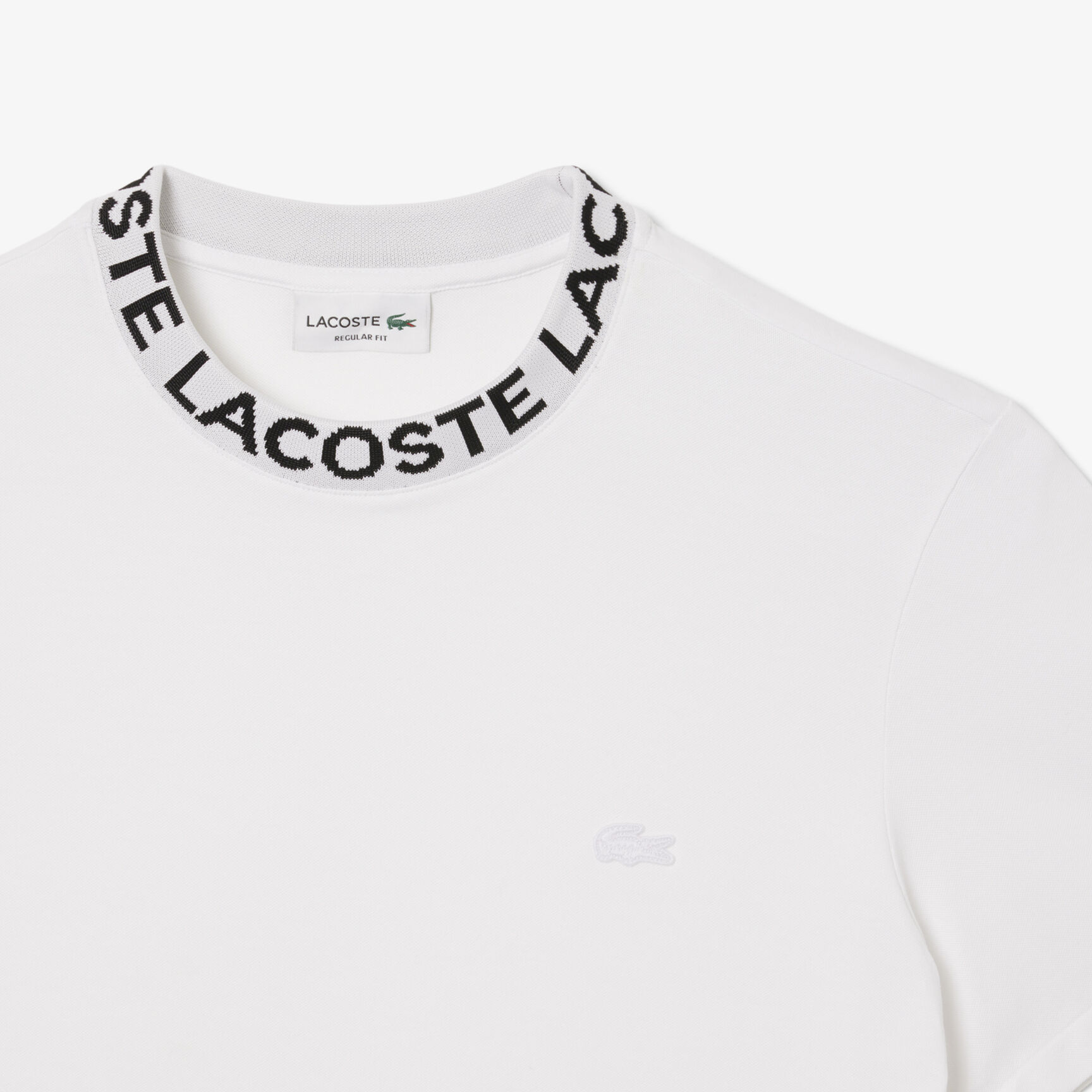 Jacquard Branded Pique T-shirt - TH9582-00-001