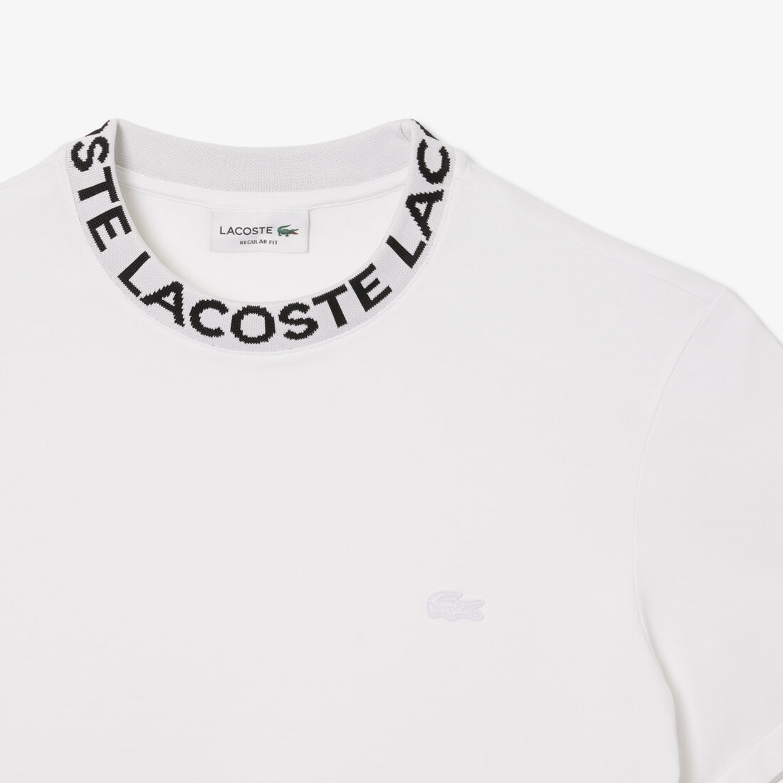 تي شيرت بيكيه جاكار بشعار الماركة Jacquard Branded Pique T-shirt - TH9582-00-001