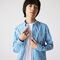 Men's Regular Fit Striped Poplin Shirt lacoste men s regular fit striped poplin shirt