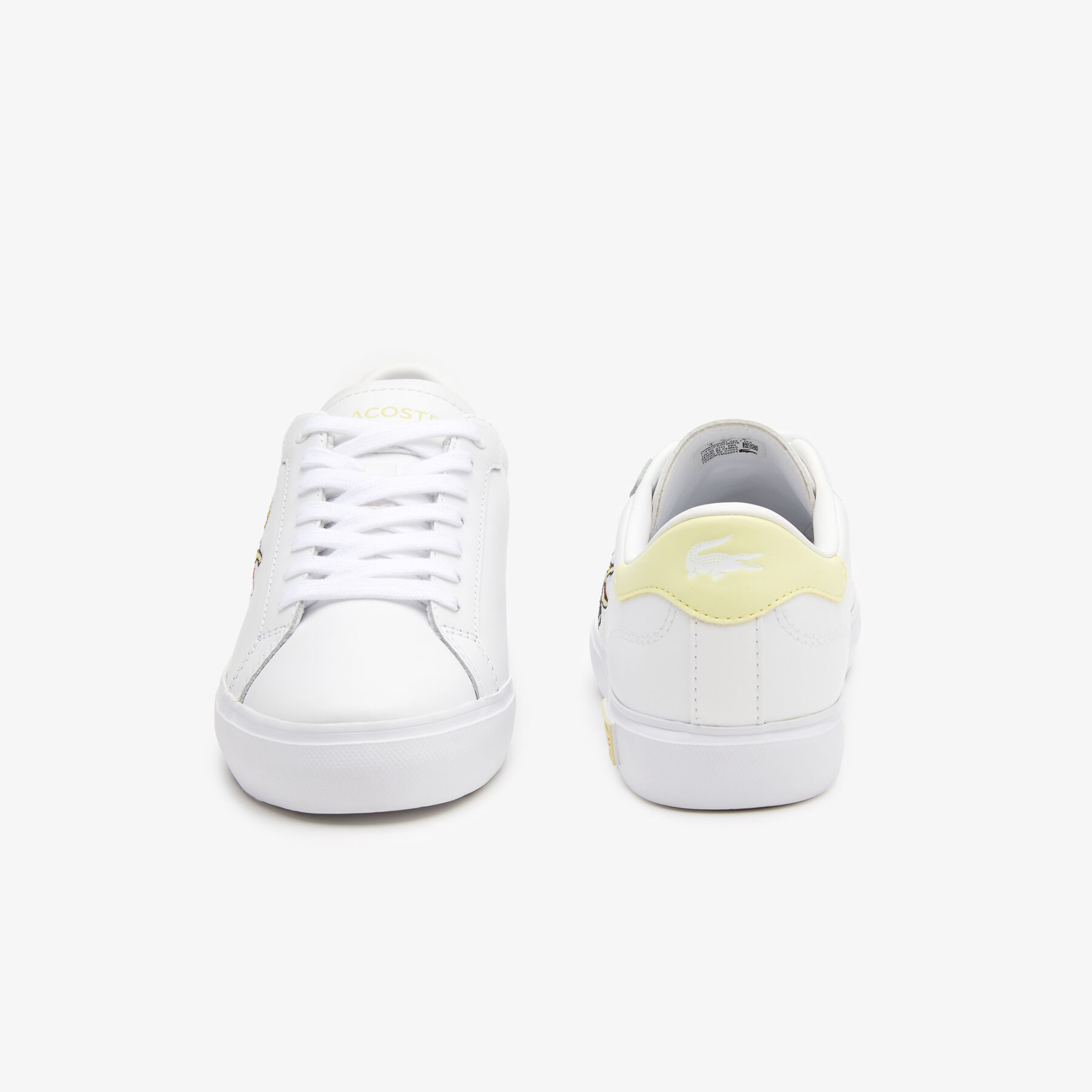 Women's Lacoste Powercourt Leather Sneakers women s lacoste powercourt leather sneakers