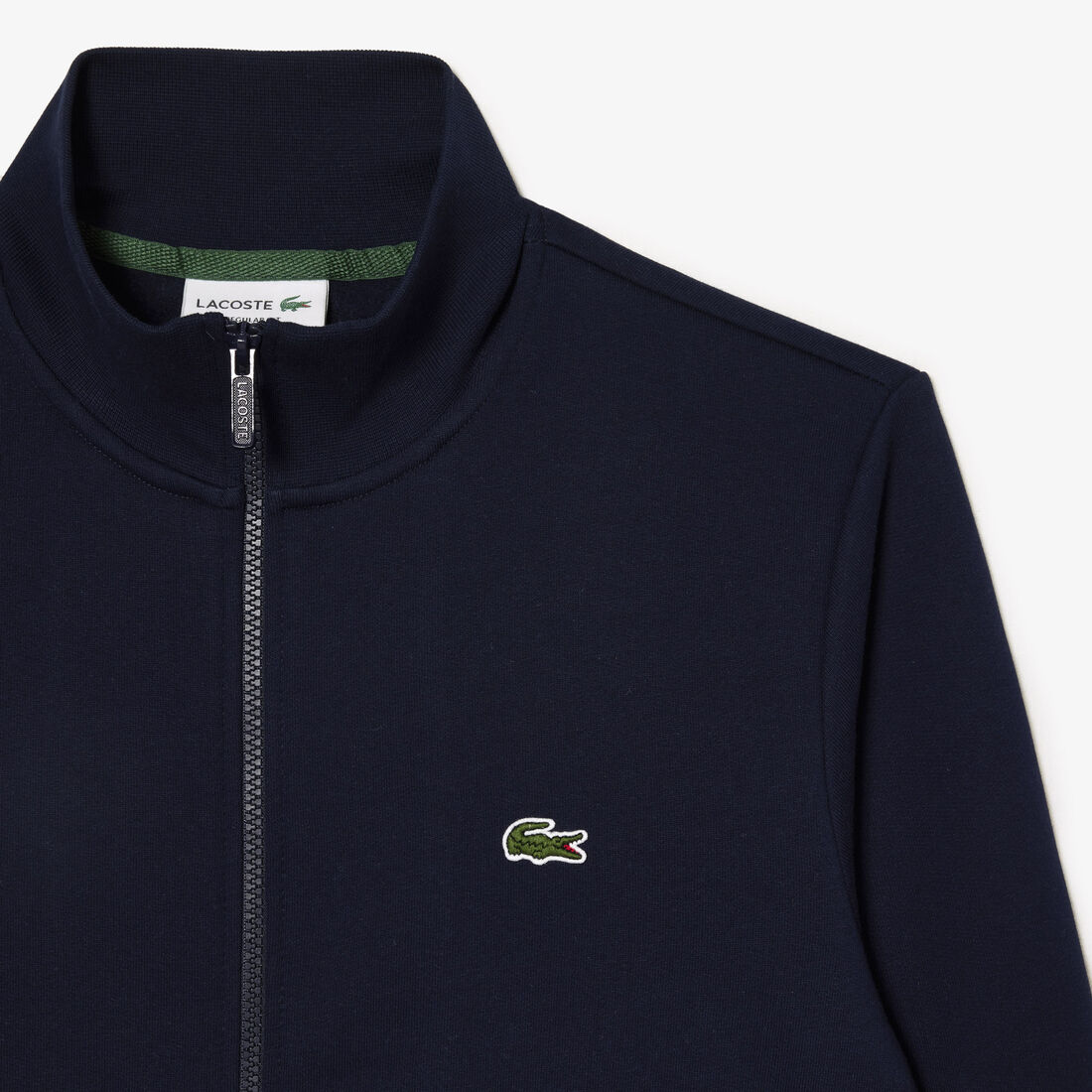 سويت شيرت من الصوف بسحاب وياقة عالية Zip-Up High Neck Fleece Sweatshirt - SH9622-00-166