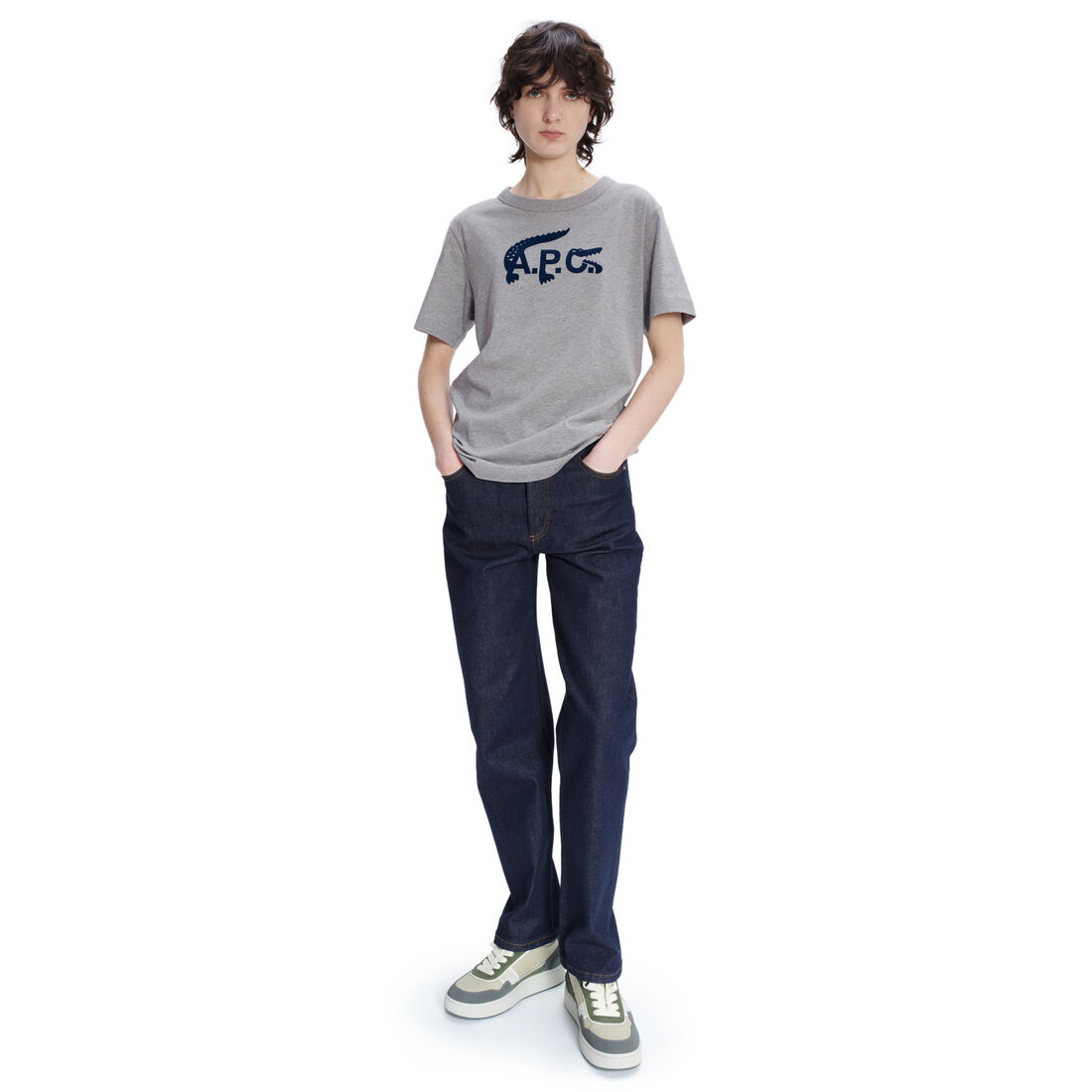 Unisex Lacoste x A.P.C. Jersey T-Shirt Unisex Lacoste x A.P.C. Jersey T-Shirt