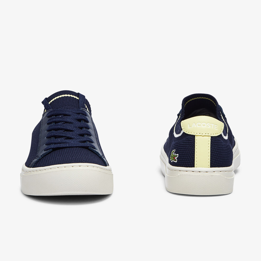 Women's La Piquée Textile Contrast Heel Tab Sneakers Women's La Piquée Textile Contrast Heel Tab Sneakers