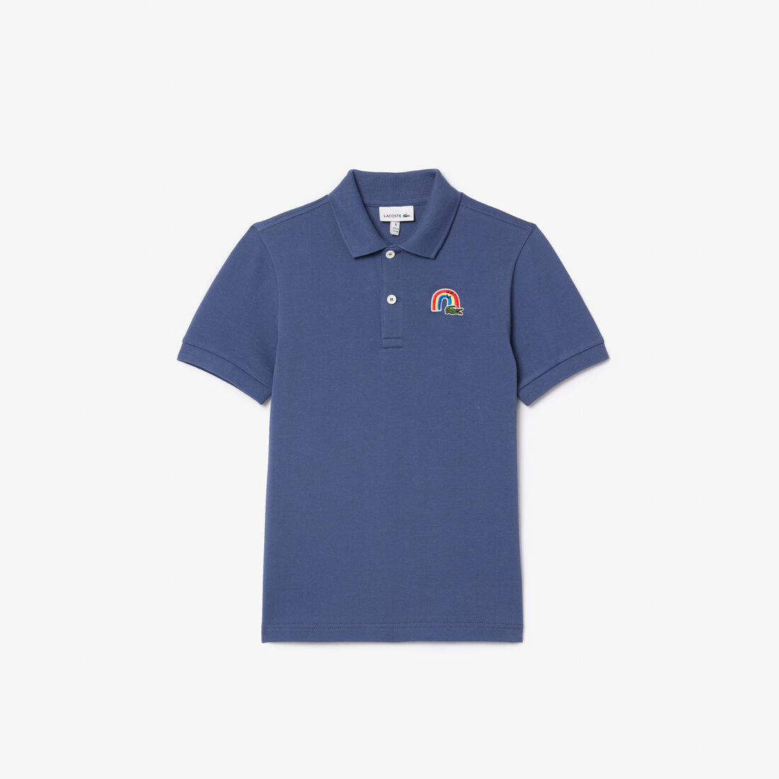 Embroidery Accent Petit Pique Polo Shirt - PJ8425-00-I1M