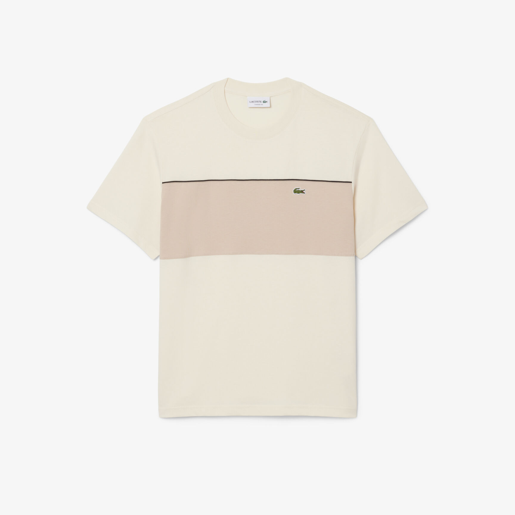 Colour-Block Cotton T-shirt - TH0896-00-3RR