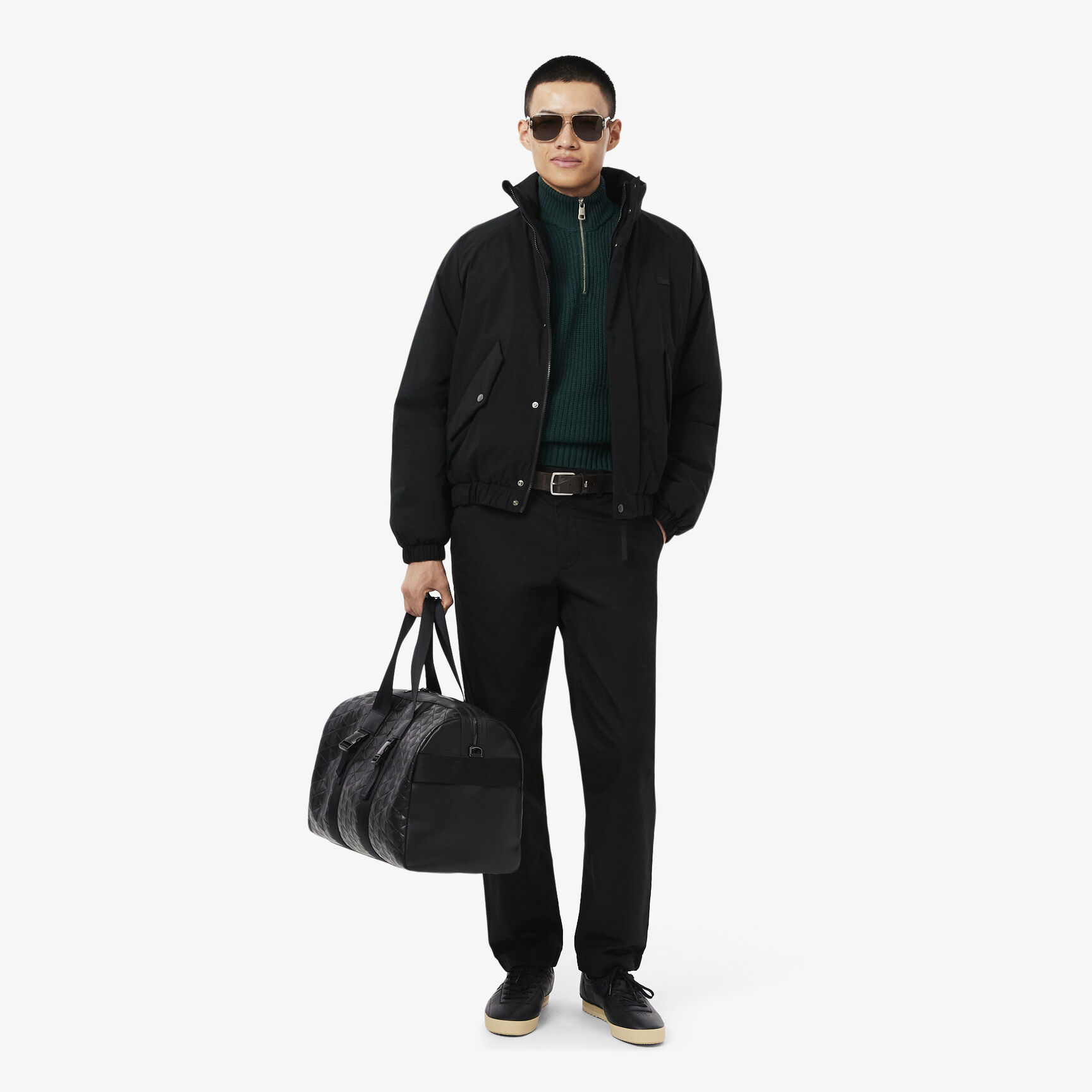 Monogram Leather Belt - RC4093-028