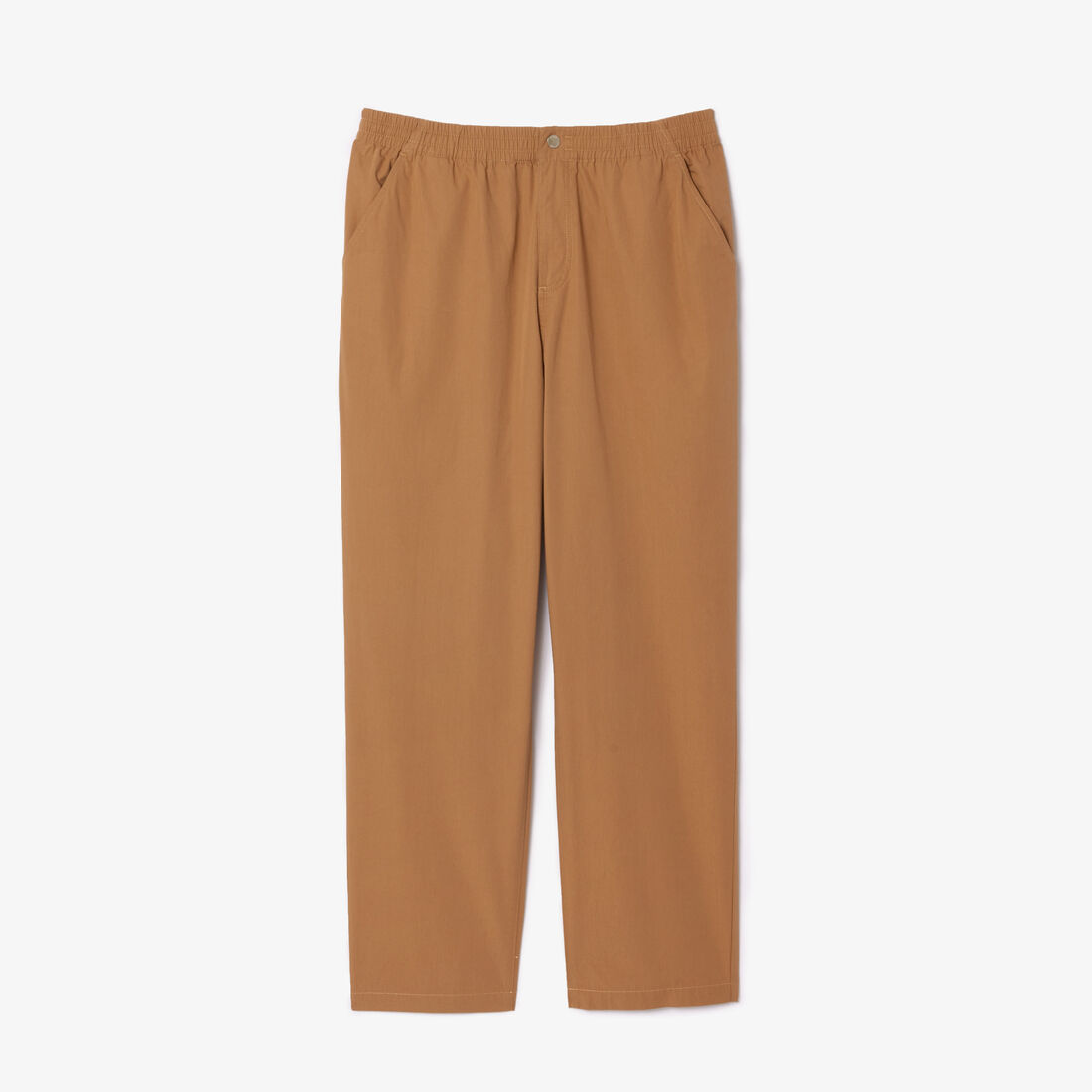 Lightweight Elasticated Cotton Gabardine Pants - XH7004-00-IT5
