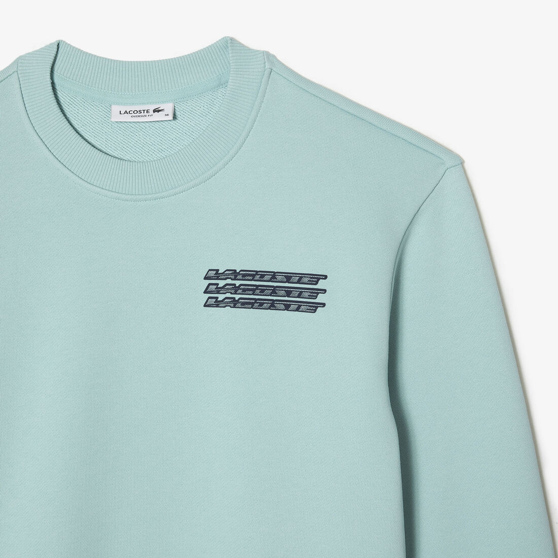 سويت شيرت لاكوست صوف بارز الملمس بطبعة للنساء سويت شيرت لاكوست صوف بارز الملمس بطبعة للنساء