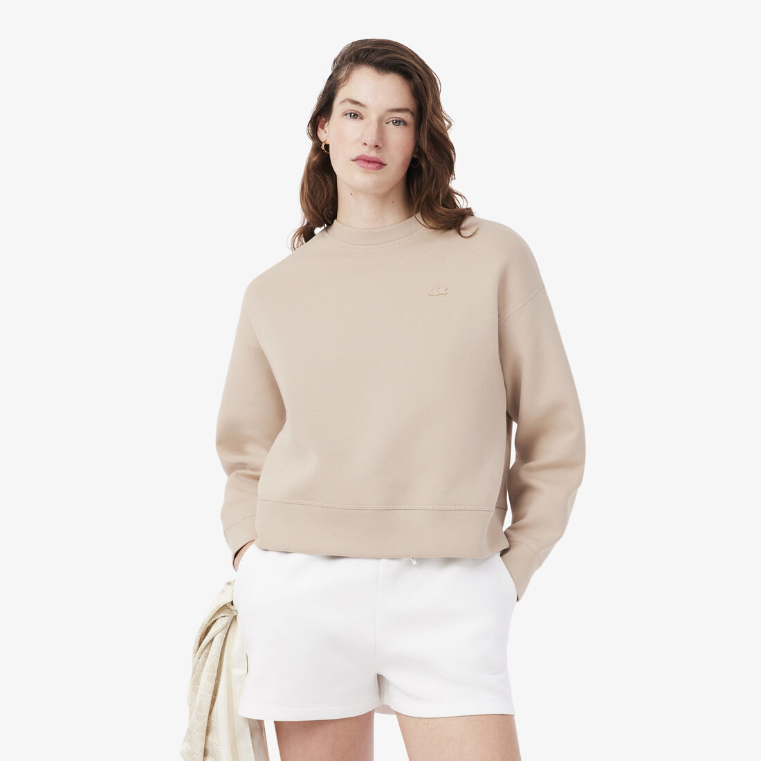 Oversized Double Face Jersey Sweatshirt - SF0046-00-X6F