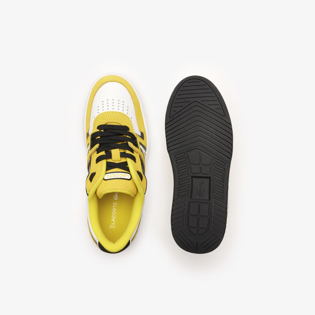 سنيكرز L001 جلد مغلف للنساء Women's L001 Coated Leather Trainers - 46SFA0044-V05