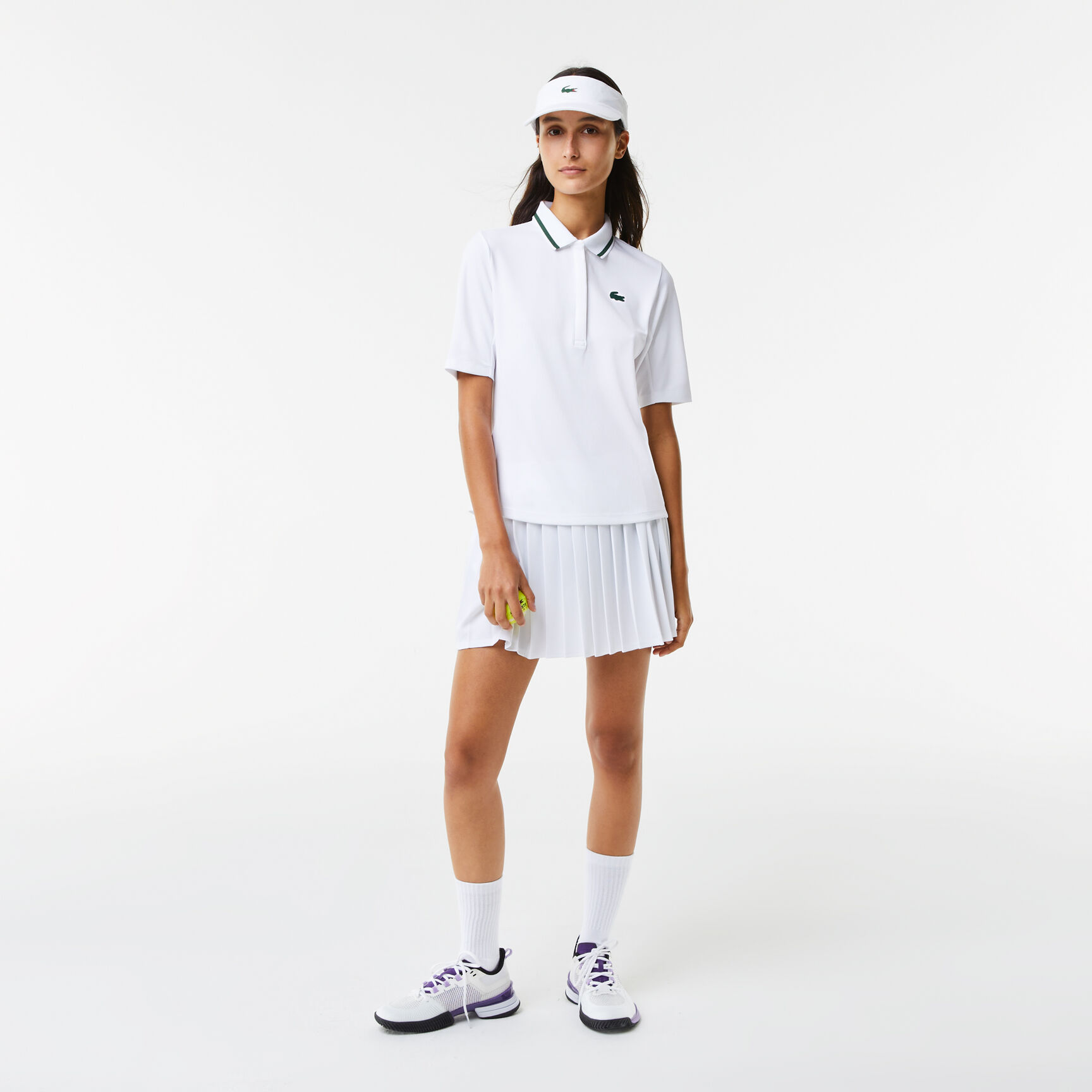 Women's Lacoste SPORT Thermo-Regulating Piqué Tennis Polo Shirt Women's Lacoste SPORT Thermo-Regulating Piqué Tennis Polo Shirt