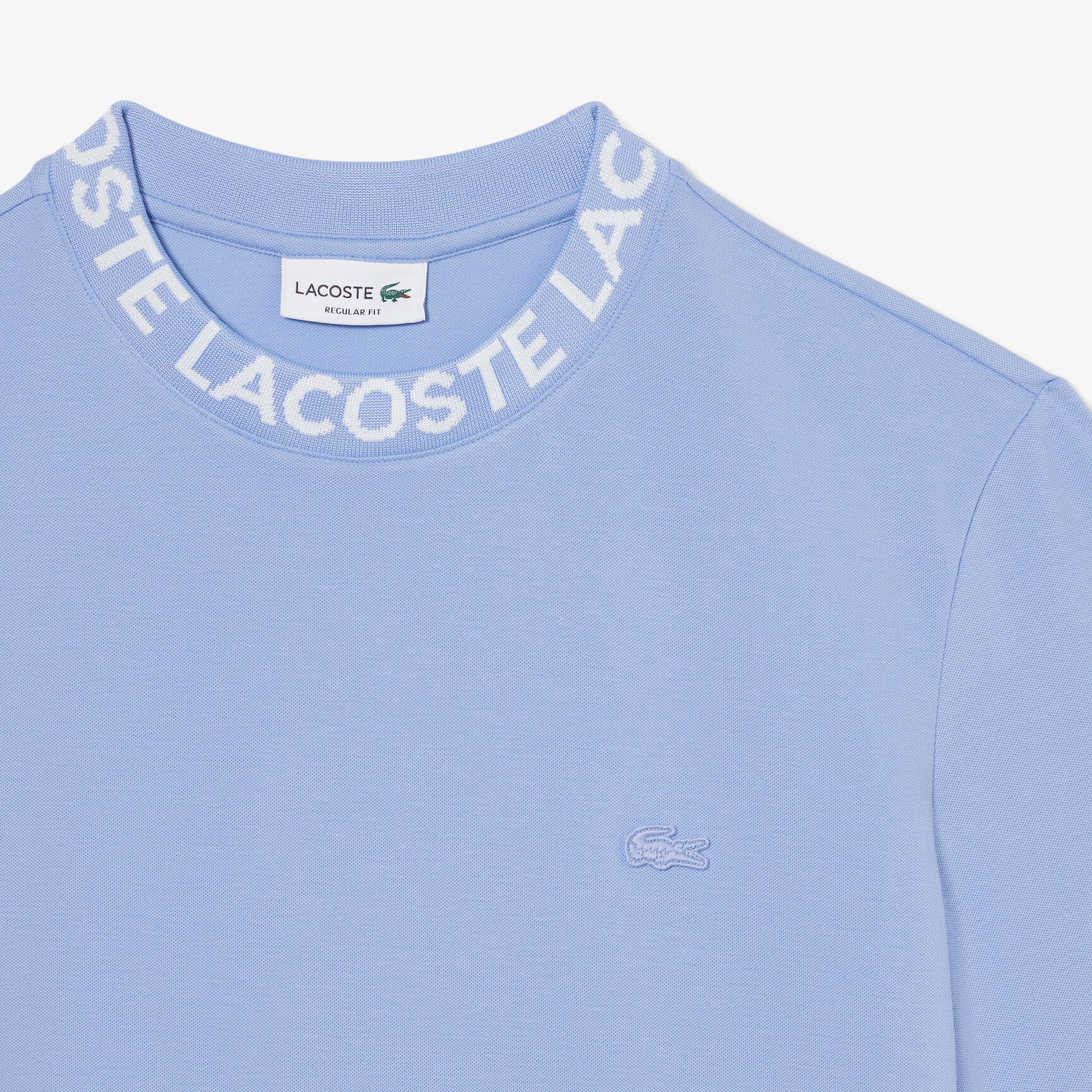 Jacquard Branded Pique T-shirt - TH9582-00-5QD