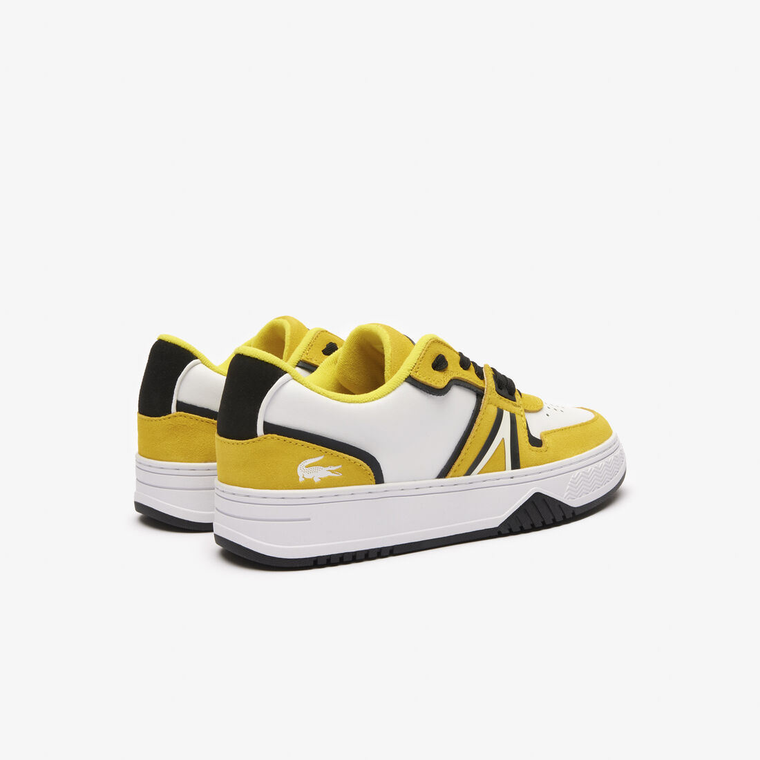 سنيكرز L001 جلد مغلف للنساء Women's L001 Coated Leather Trainers - 46SFA0044-V05