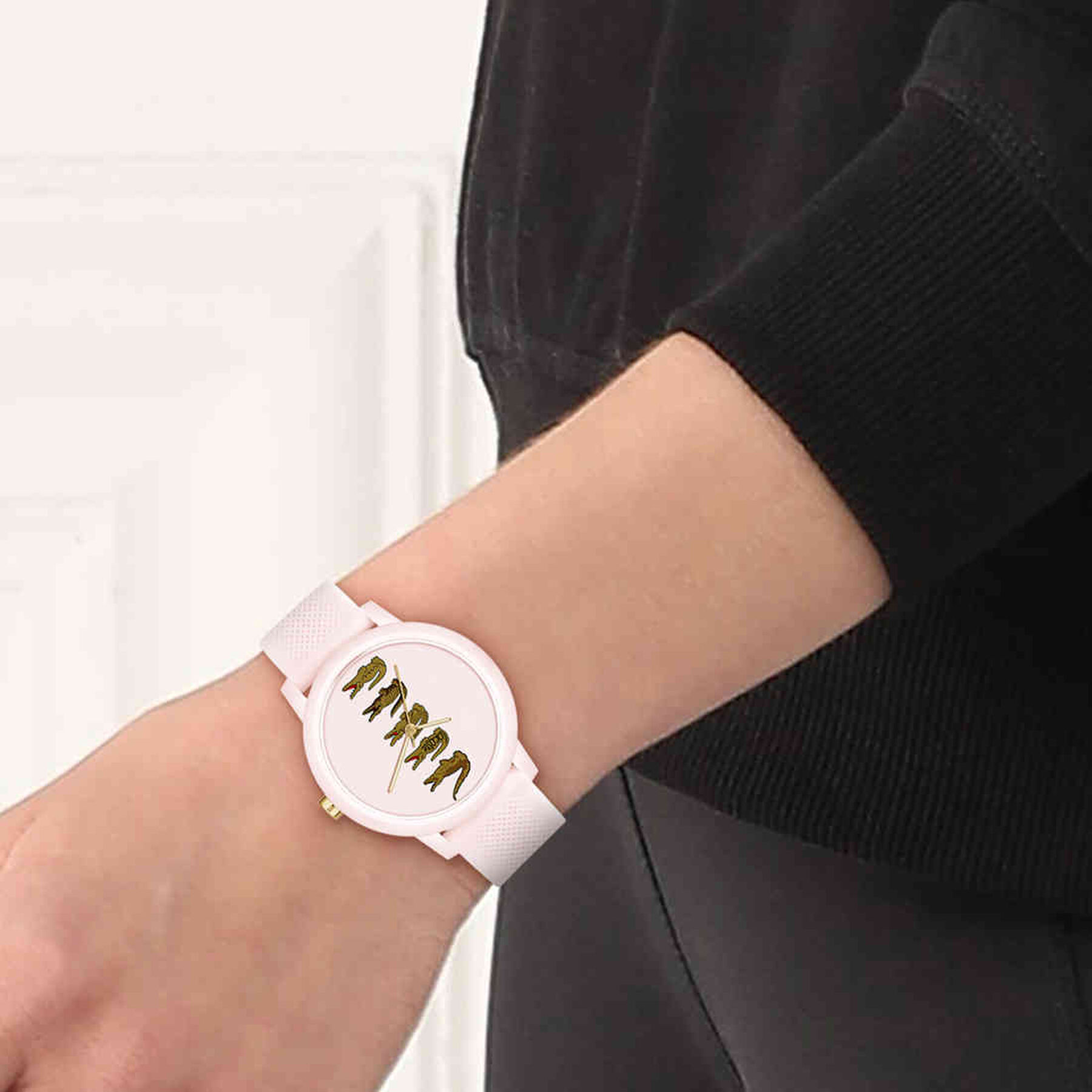 ساعة وردية للجنسين Unisex Automatic Watch - 2001318-PNK